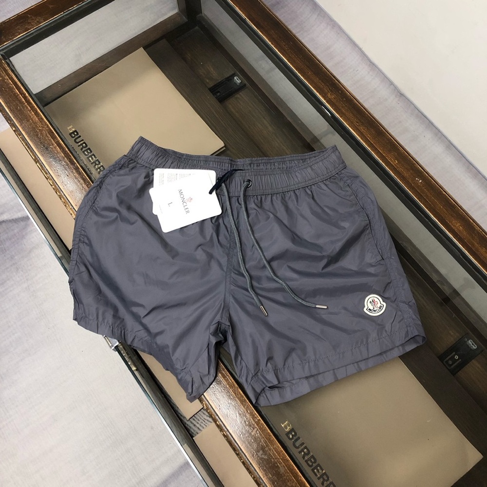Moncler Gray Swim Trunks